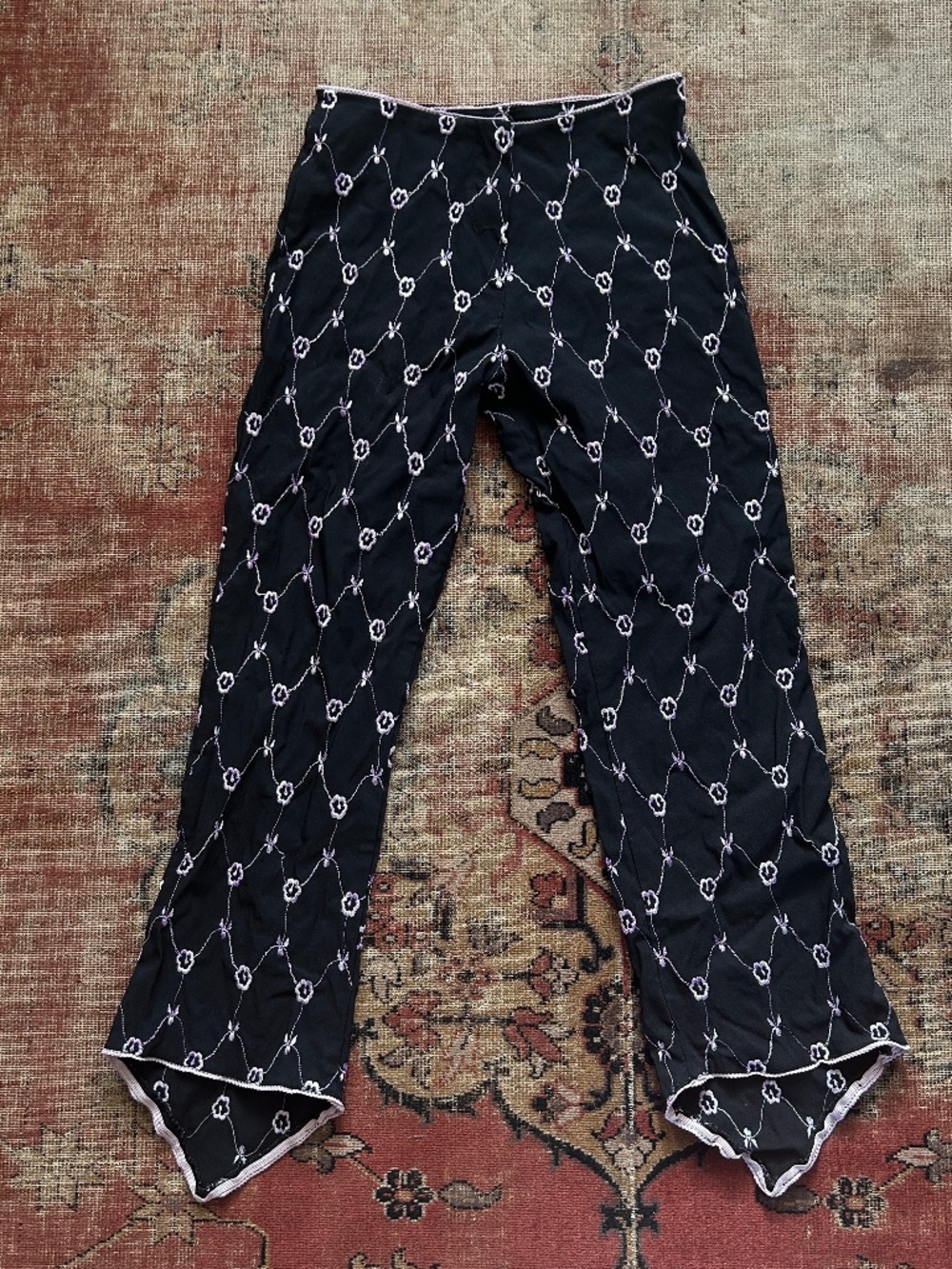 Vintage Y2K Floral Capris